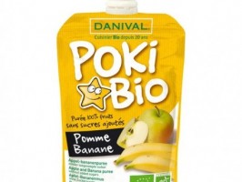 Poki purée pomme-banane bio...