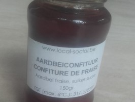 Confiture fraise 300g / Aardbeien confiture