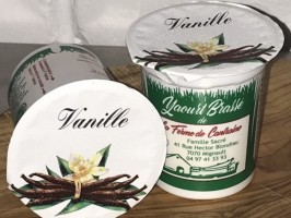 Yaourt brassé demi-écrémé vanille 125grs