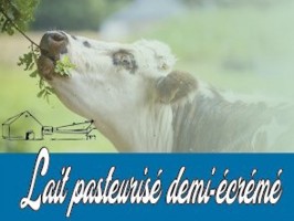 lait pasteurisé demi écrémé