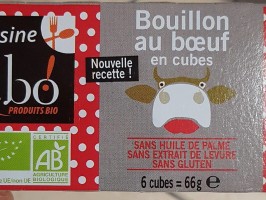 Bouillon au boeuf - 6 cubes...