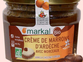 Crème de marrons d'Ardèche...